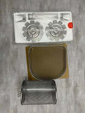 PowerXL Air Fryer Pro Accessory Kit - Rotisserie Cage, Mesh Trays, Spit & Forks